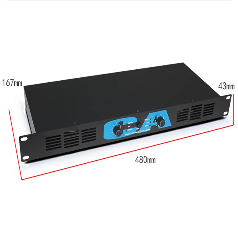 KYYSLB 2*600W Professional Digital Amplifier High-power Pure Rear Stage KTV Stage D-Class Sound Equipment/Amplifiers/Speakers