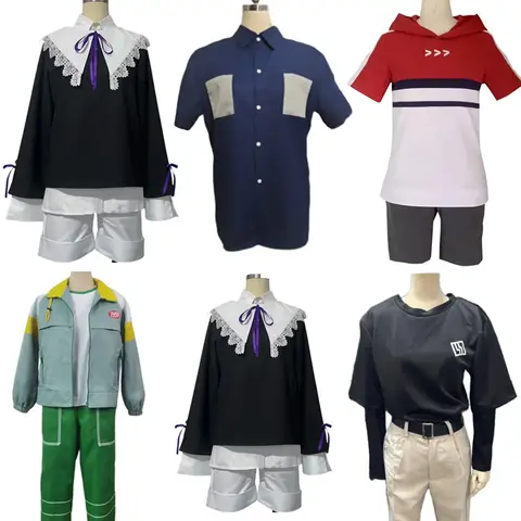 Ensemble Sakuma Ritsu Sakasaki Natsume Fushimi Yuzuru Isara Mao Cosplay Kostym Kläder Halloween Party Outfit Anpassad storlek 10 best sales ritsu sakuma cosplay - №7