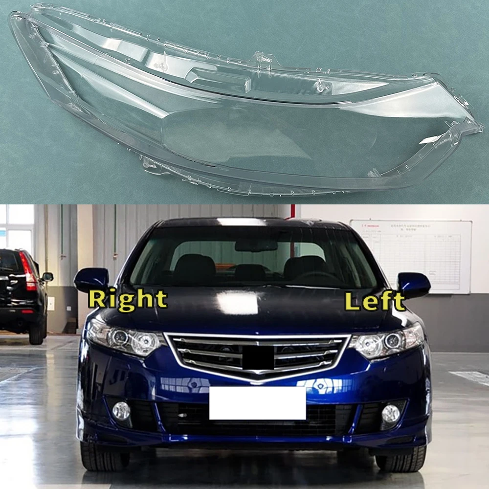 

For Honda Spirior 2009 2010 2011 2012 2013 Car Front Headlight Cover Lens Glass Headlamps Transparent Lampshad Lamp Shell Masks