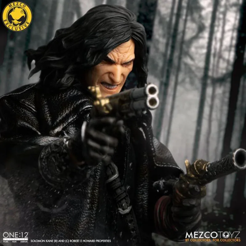 Original Mezco 1/12 Scale Collectible Solomon Kane James Purefoy 6 Inch Male Solider Action Figure Model Toys for Fans Gifts