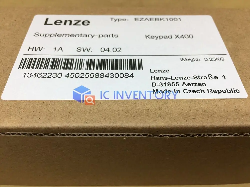 

1 шт. новая сервопанель Lenze EZAEBK1001