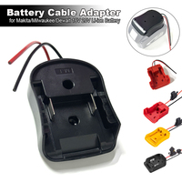 Battery Adapter Converter for Makita Dewalt Milwaukee 14.4V 18V 20V Li-Ion Battery DIY Power Tool Battery Converter(No Battery)