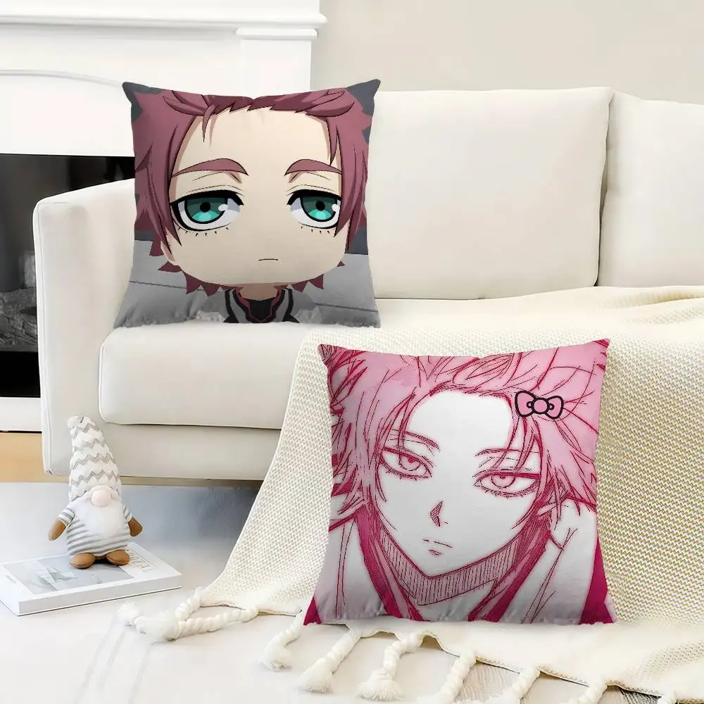 Itoshi Sae Anime Pillow Cover Sofa Cushion Cover Home Room Decoration Children Gift