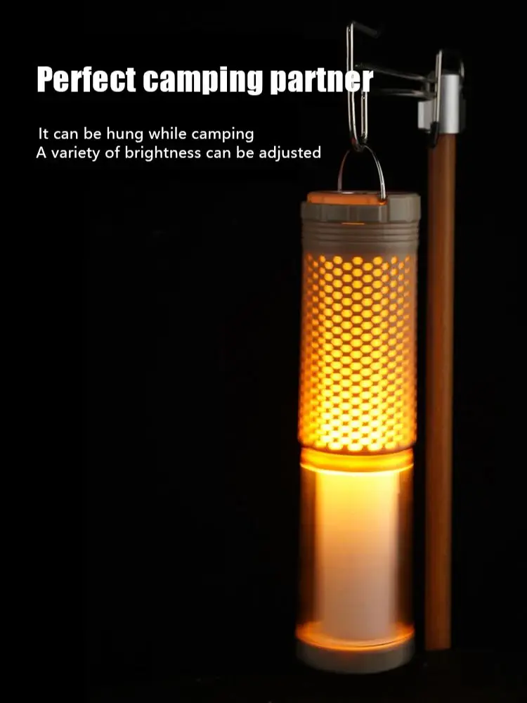 AliExpress cycle zone Outdoor Retractable Camping Lantern Portable Work Light Outdoor Emergency Light  Rechargeable Flashlight Torch Camping Supplies