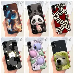 For ZTE Blade A51 Case BladeA71 Cute Fashion Cartoon Cover Soft Silicone Phone Case For ZTE Blade A71 A7030 BladeA51 Funda Coque
