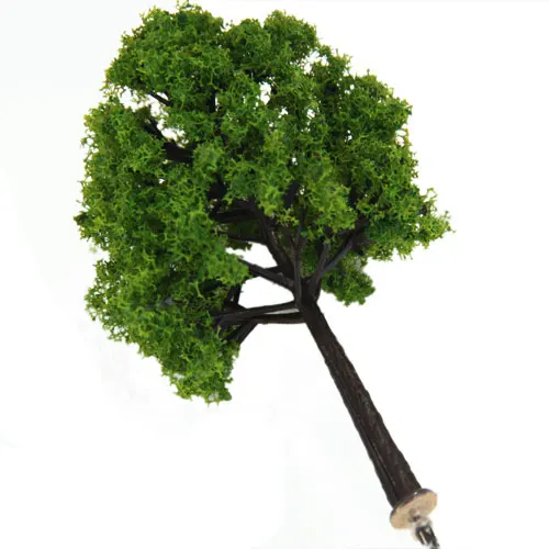 4pcs Tree Trees Scenery Decoration Train Size 2.76 \'\' - 3.94