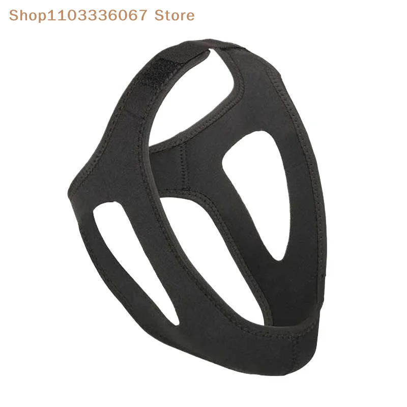 【HLS】Anti Snore Chin Support Strap Adjustable Triangular Fixation Highly Effective Sleep Aid for Adults