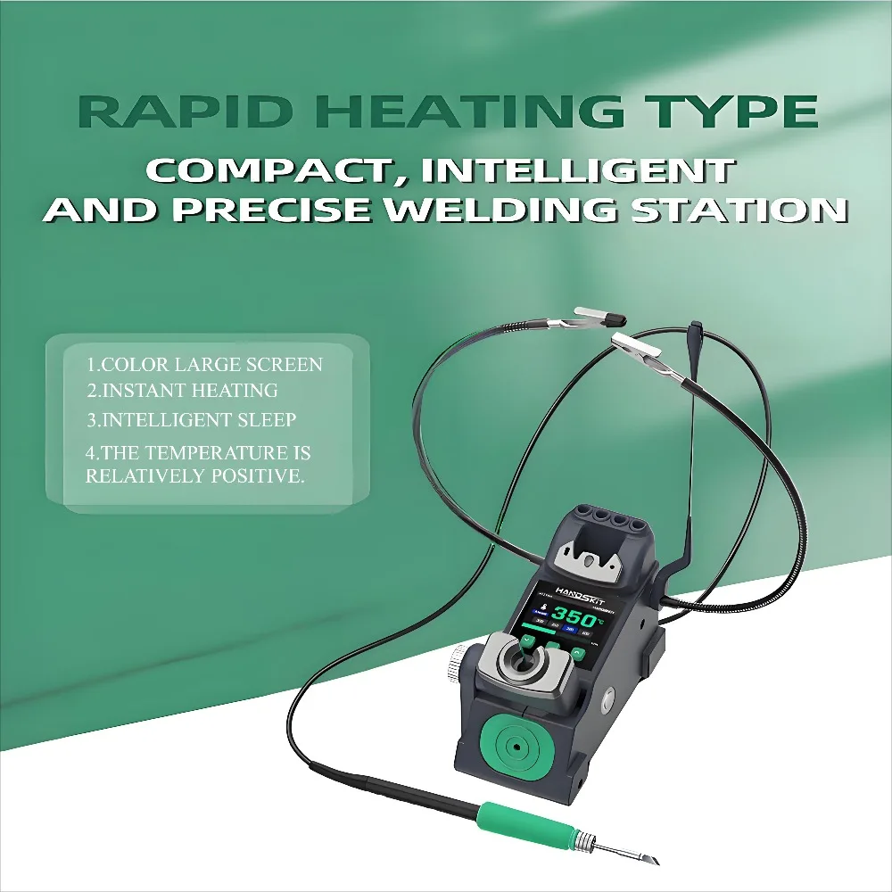 

S5 3-in-1 Soldering Station | C210/C245/C155 Compatible | Auto Sleep | 120W-200W Adjustable Power