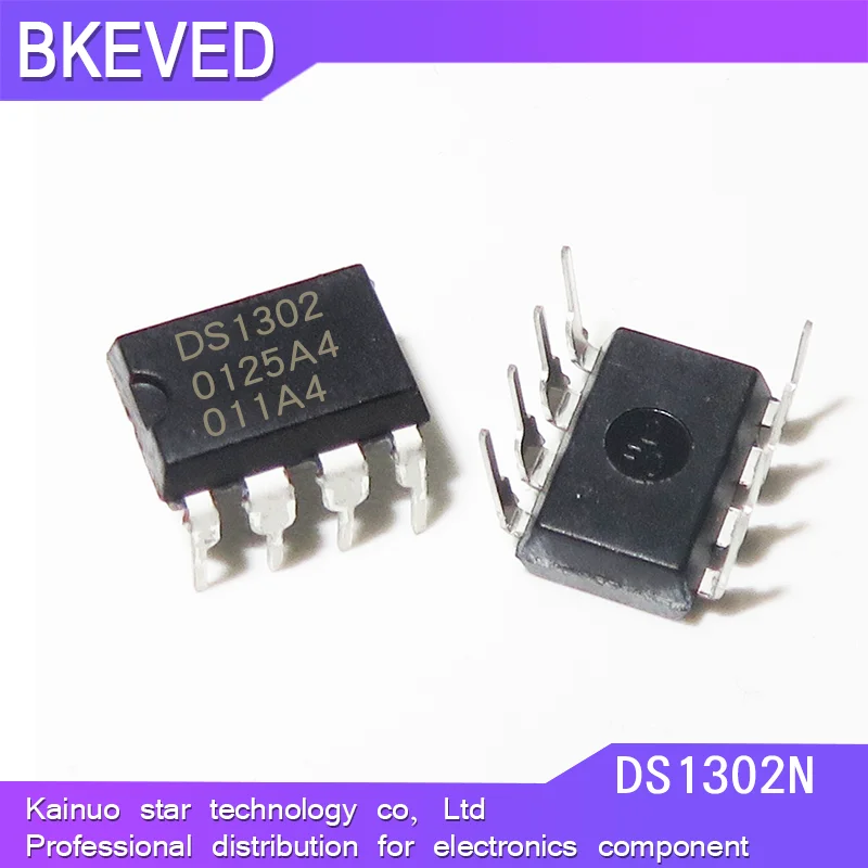10 sztuk DS1302N DIP8 DS1302 DIP DIP-8 układ pomiaru czasu ładowania sztucznego nowy i oryginalny
