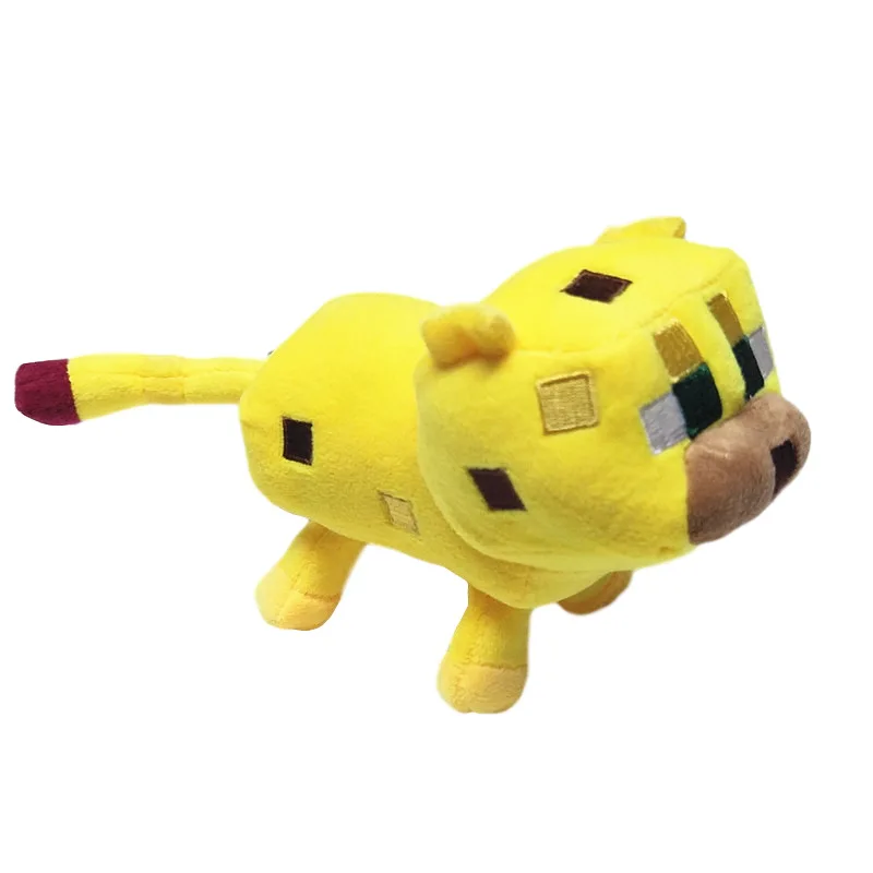 24-45 ซม.เกม MC ตุ๊กตาเด็กตุ๊กตาของเล่นหมาป่า Ocelot Baby Enderman ตุ๊กตาสัตว์ของเล่นตุ๊กตาเด็กของขวัญเด็ก
