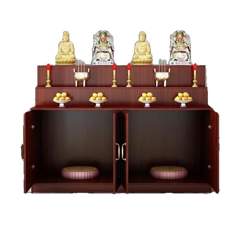 Guanyin Shentai Buddha Devotion Platform Steps Buddha Worship Cabinet