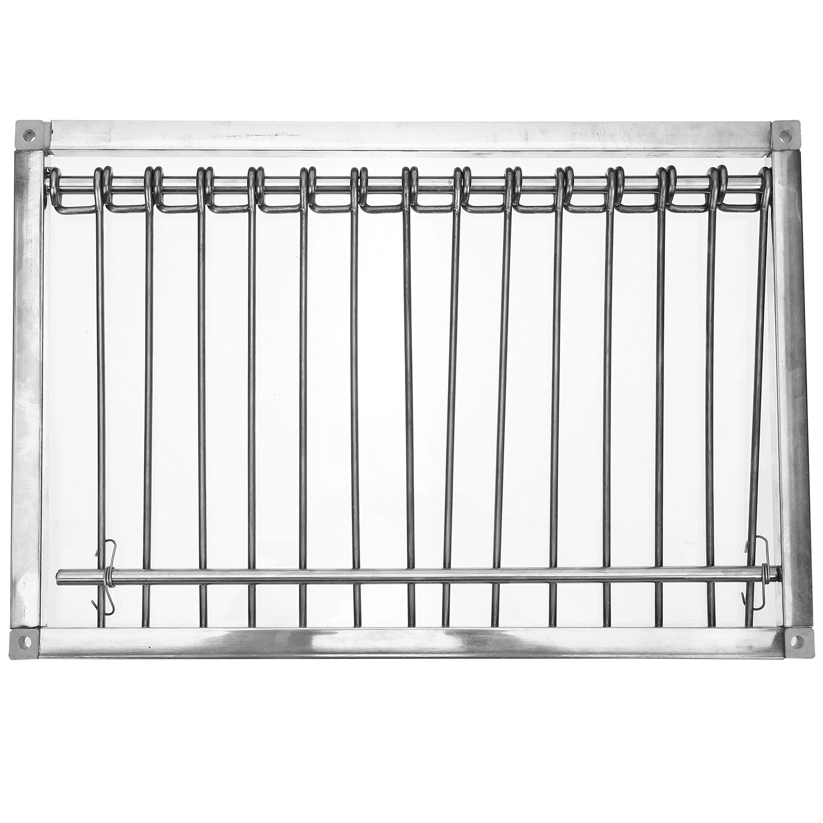 

Stainless Steel Pigeon Loft Door Automatic Entrance Trap for Racing Pigeons Heavy Duty Bird Cage Metal Supply Pigeon Door