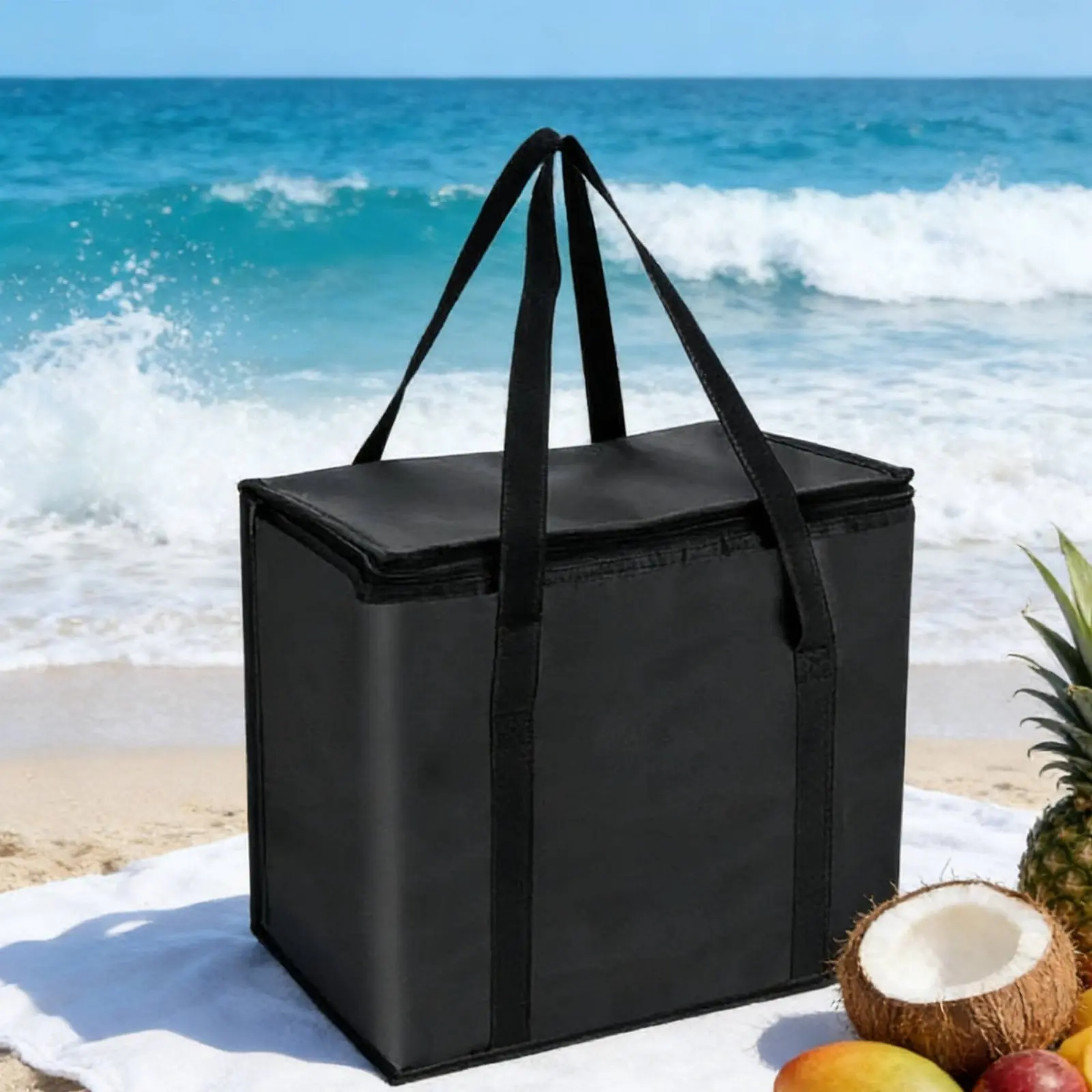 6 Beverage Drink Carrier Keeps Hot or Cold Insulated Beverage Tote Reusable Beverage Tote Easy to Clean Reusable Drink Holder