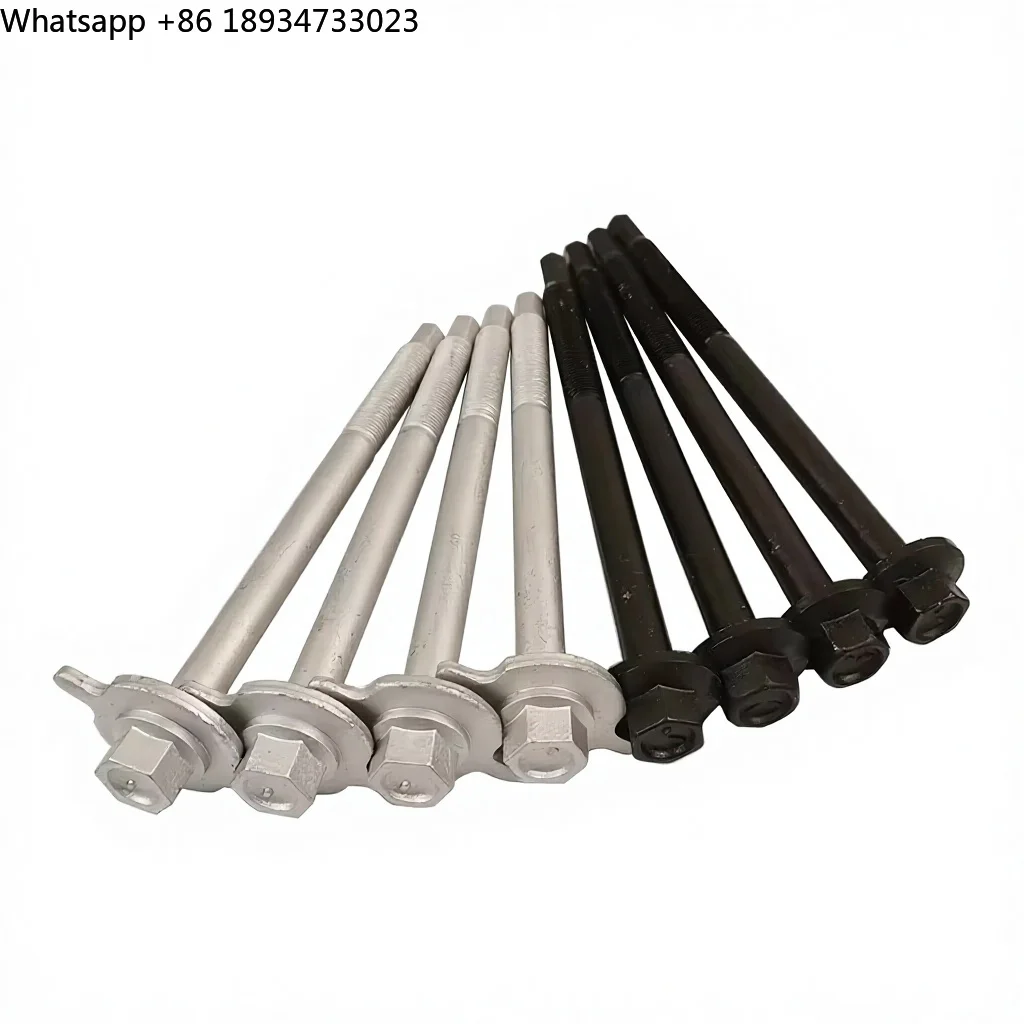 16Pcs Frame Buffer Rubber Bolt Body Mounting for Toyota Land Cruiser Prado FJ120 52217-35180 4Runner Hilux Surf GX470 GX460