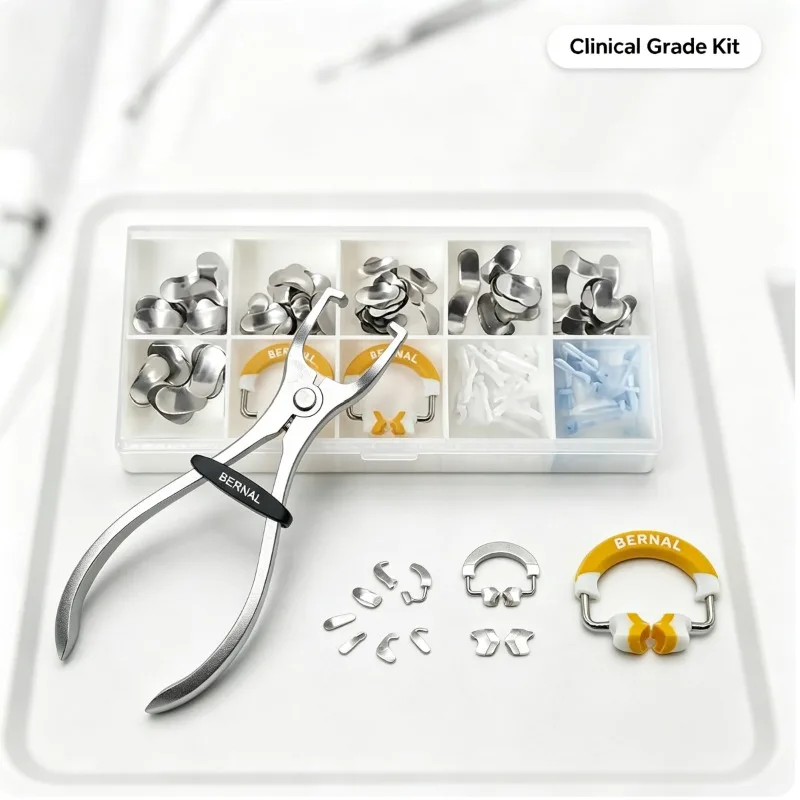 Dentistry HighQuality Dental Materials Segmented Impression System Kit BERNALs BeanShaped Molding System Kit Dental Materials