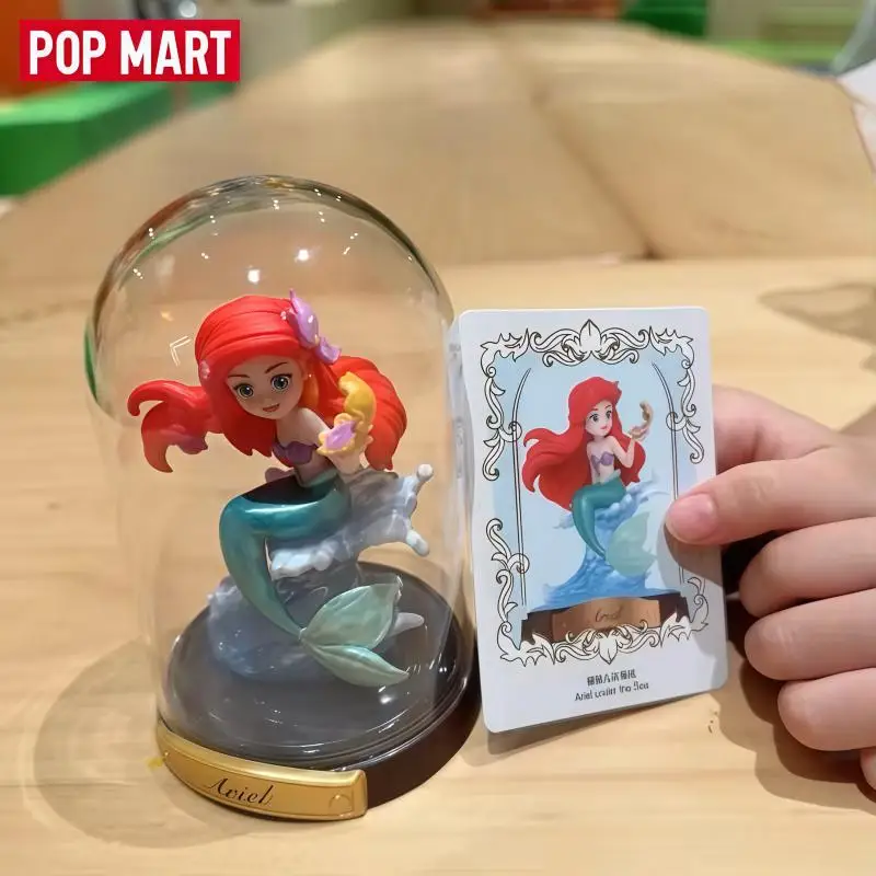 الأصلي حقيقية البوب مارت ديزني الأميرة خلق سلسلة العالم الخاصة بك مفاجأة صندوق أعمى تخمين حقيبة صندوق غامض اللعب هدية عيد ميلاد