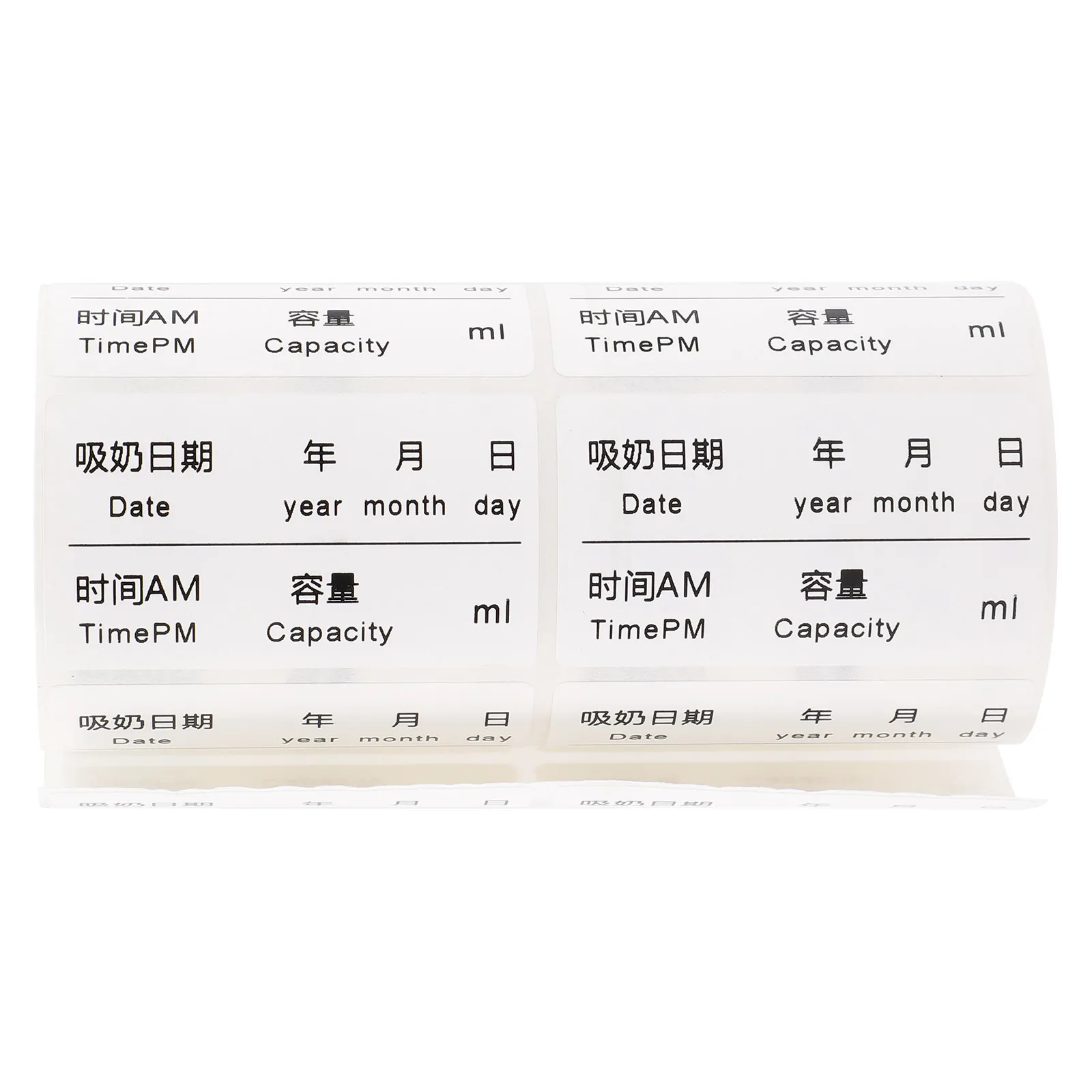 

100Pcs Breast Milk Removable Labels Waterproof Bottle Date Stickers for Storage Organization Safe Material Fade Proof Strong