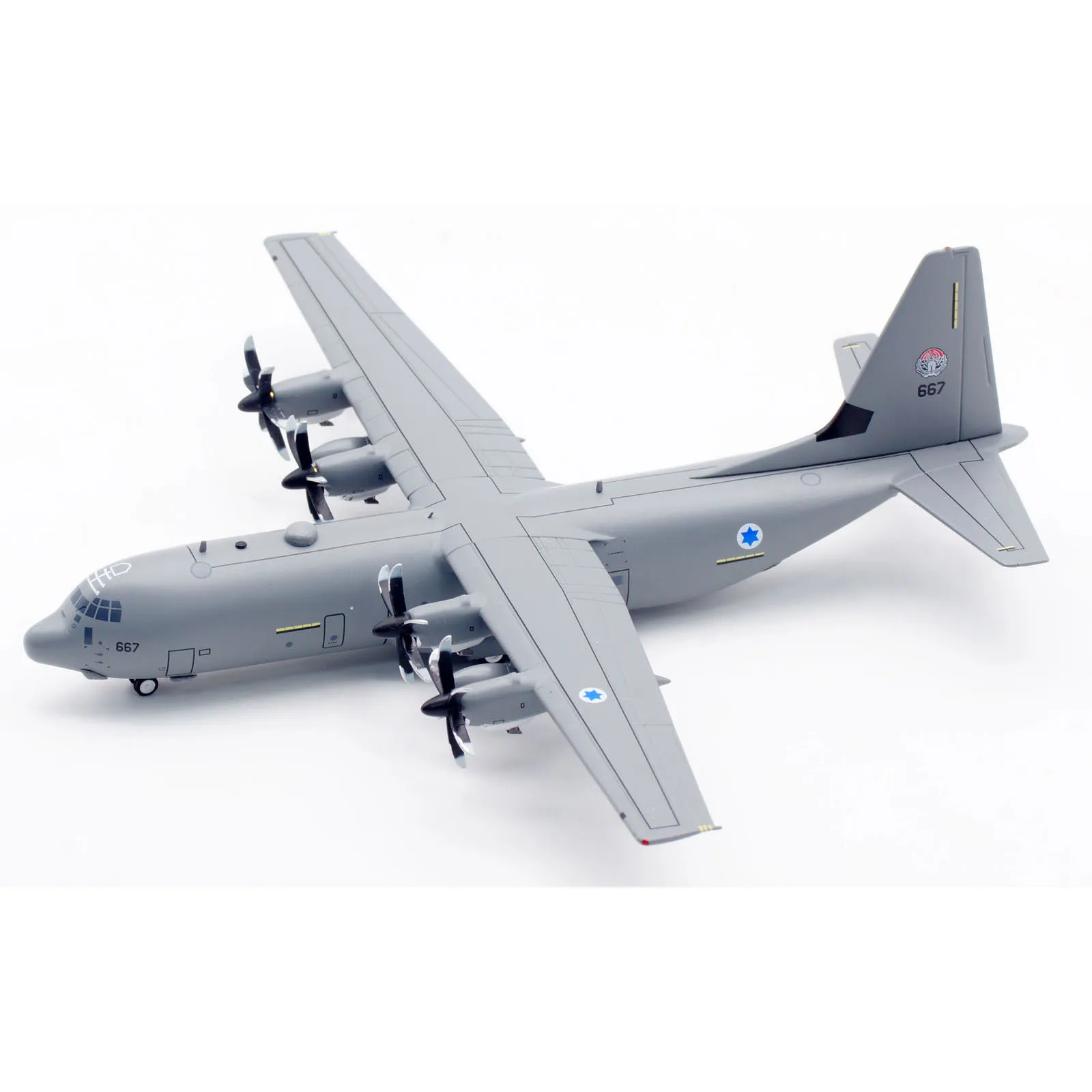 CMC13001 Alloy Collectible Plane Gift INFLIGHT1:200 Israeli Air Force Lockheed Martin C-130J Hercules Diecast Aircraft Model 667