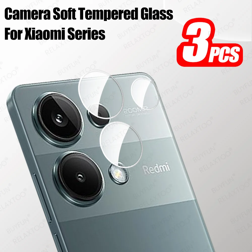 Verre de l'appareil photo pour Xiaomi Redmi Note 13 Pro, étui de protection d'écran d'objectif 4G, film d'objectif arrière Redmy Note13 Pro + 13Pro Note13Pro Plus 5G