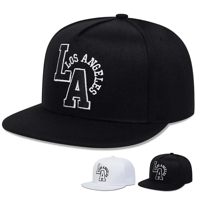 Gorra de Béisbol con Bordado de Letras, Gorra Snapback de Los Ángeles, Estilo Hip Hop, para Hombres y Mujeres, Gorras Deportivas y de Ocio, Gorras para Viajes al Aire Libre, Gorras para el Sol
