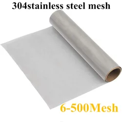304 Stainless steel filter screen 6/10/16/20/30/40/50/60-500 Mesh Woven Wire High Quality Stainless Steel Screening Filter Sheet
