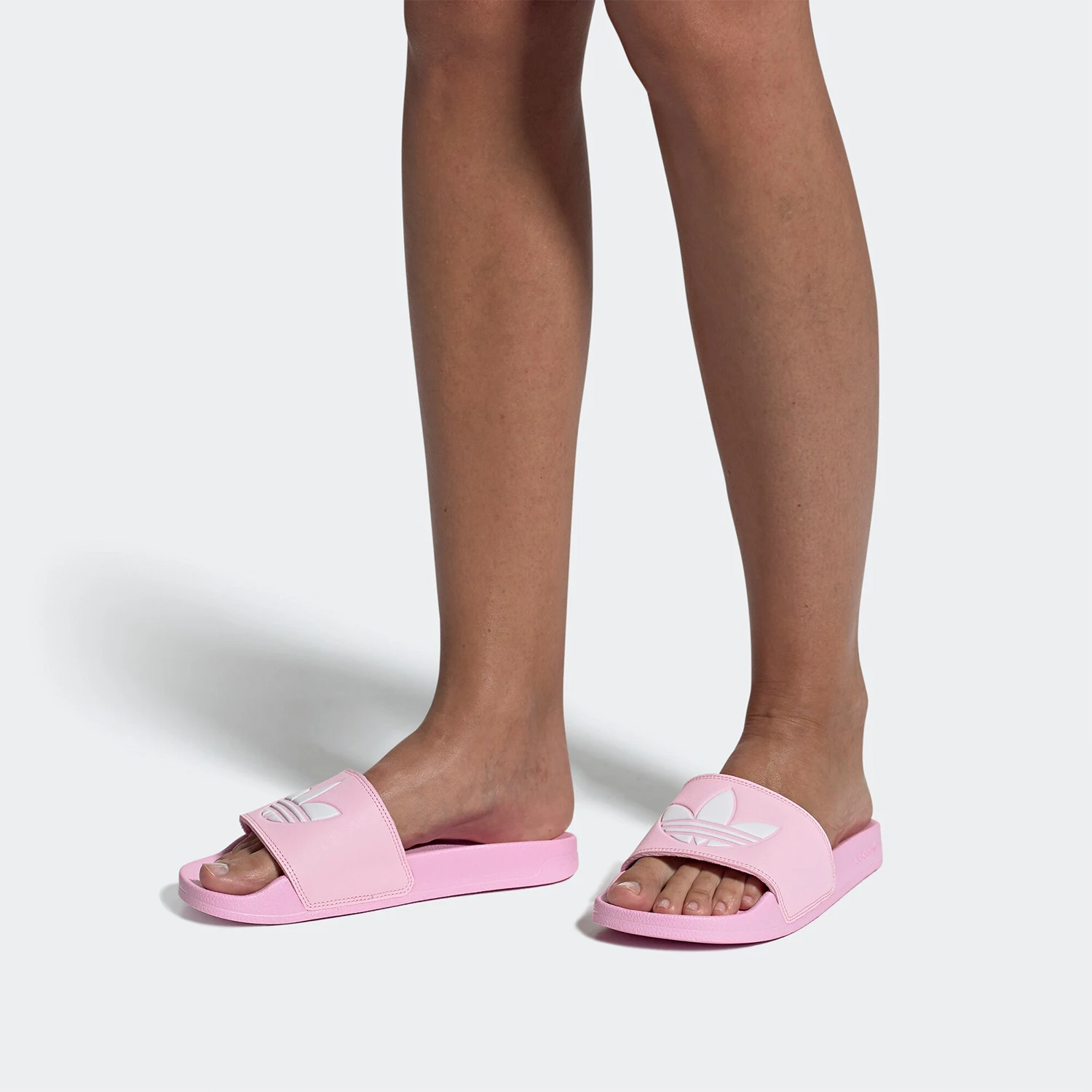 

Adidas Authentic Current Season New Three Leaves Women's Sports Casual Slides FU9139