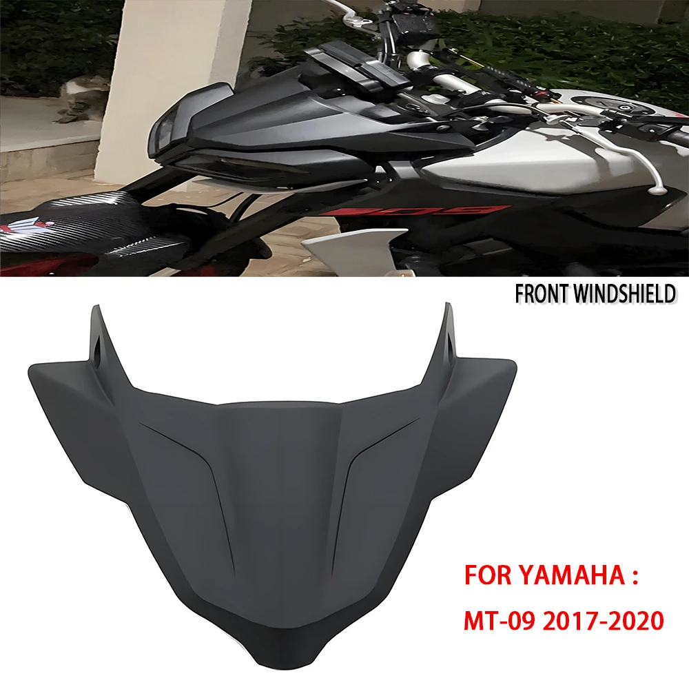 

For YAMAHA MT09 MT-09/SP 2017-2020 Windshield Windscreen Wind Deflectors FZ MT 09 2018 2019 Motorcycle Accessories Pare-brise