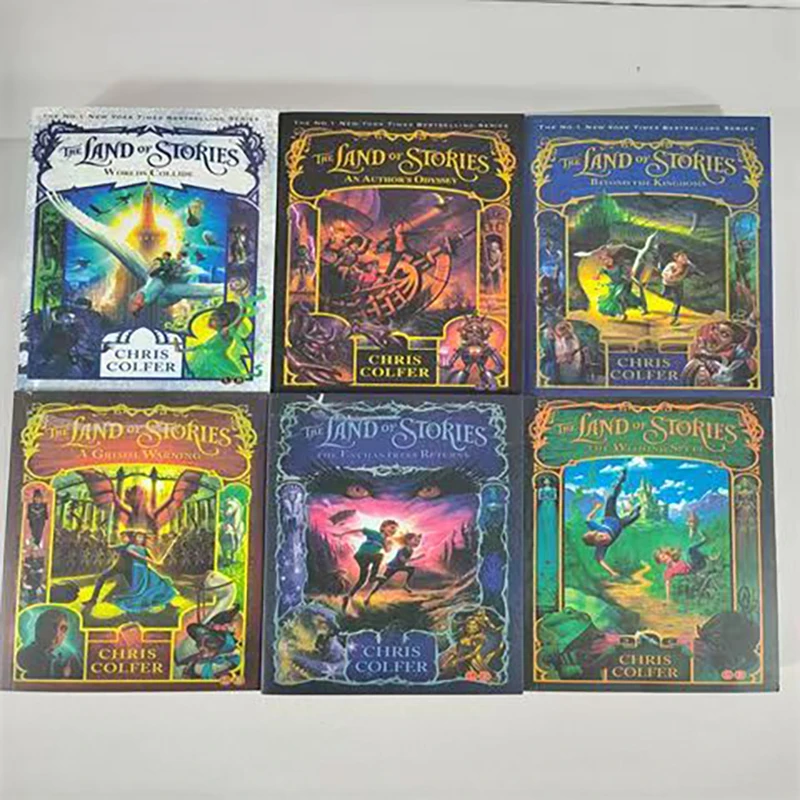 أرض القصص: رحلة إلى عالم آخر من الحكايات الخيالية، المجلدات 1-6، مجموعة الصناديق