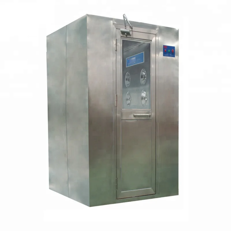 Clean Room Air Shower With Vertical Air Flow Support Custom