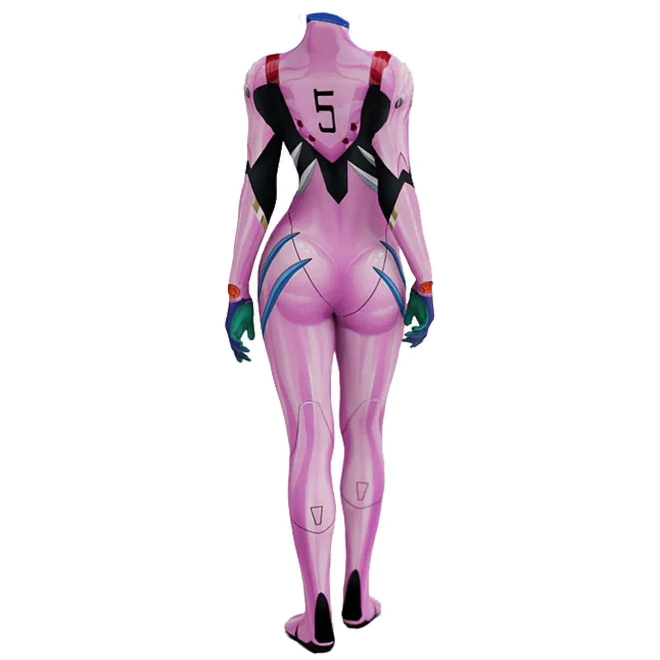 أزياء أنيمي إيفا 05 ماكينامي التأثيرية أزياء البطل الخارق للنساء والفتيات بدلة Catsuit ثلاثية الأبعاد مطبوعة سباندكس Zentai أزياء الهالوين 2025