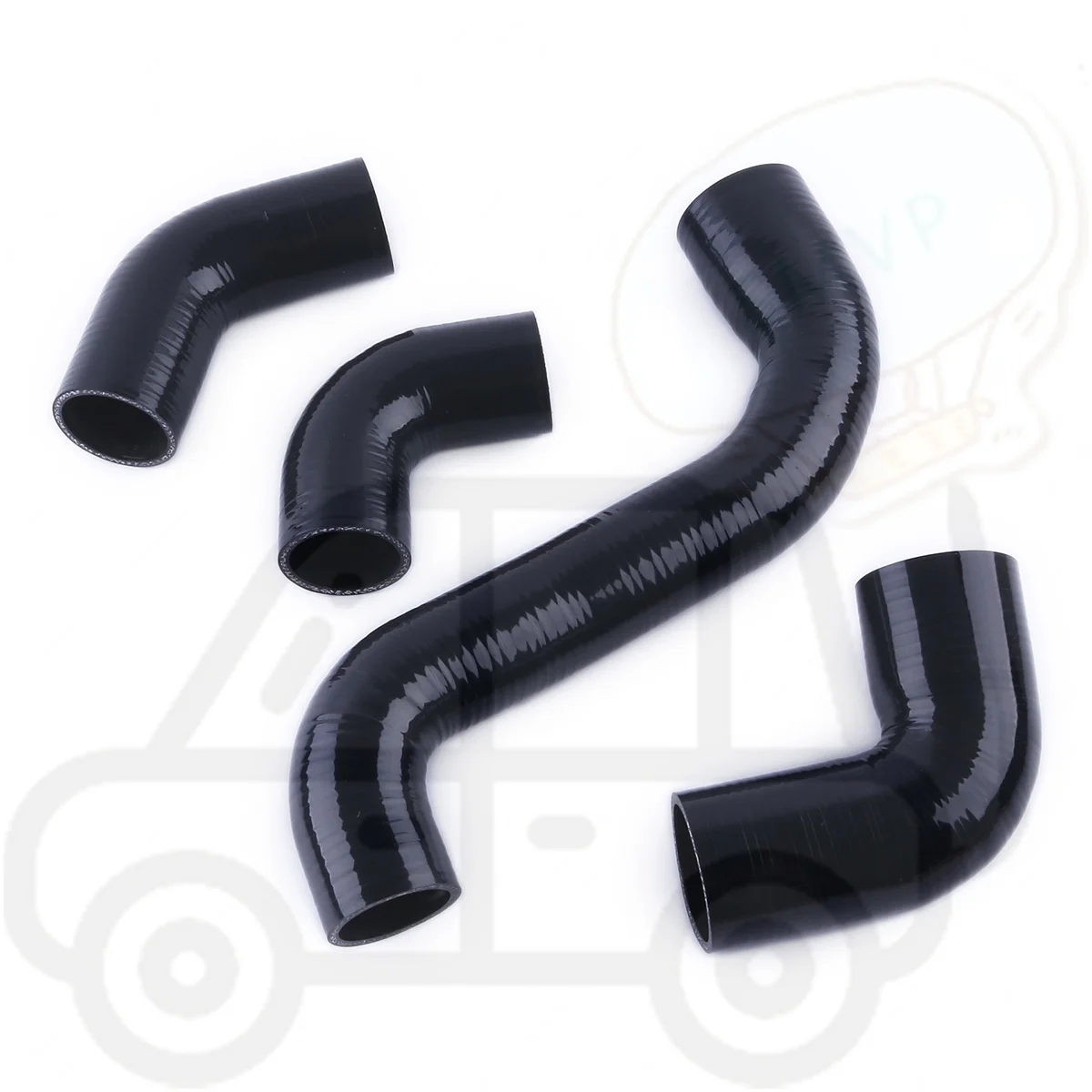 

For 2002-2006 Range Rover L322 3.0 L TD6 Intercooler Turbo EGR Silicone Boost Hose 4PCS Replacement Auto Parts 2003 2004 2005