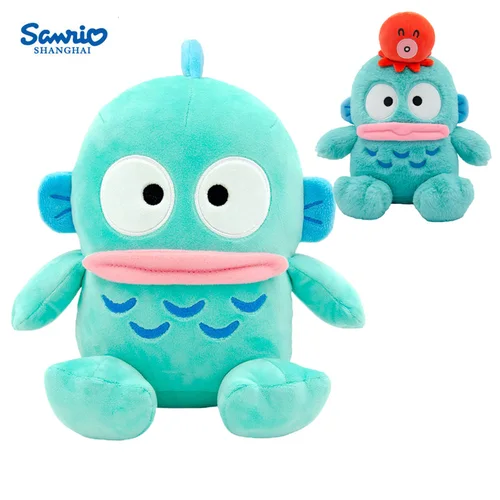 100% 산리오 한요돈 만화 봉제 장난감, 한톤 봉제 인형, 베개 던지기, 생일 선물, 어린이 친구 할로윈 장식, 정품 