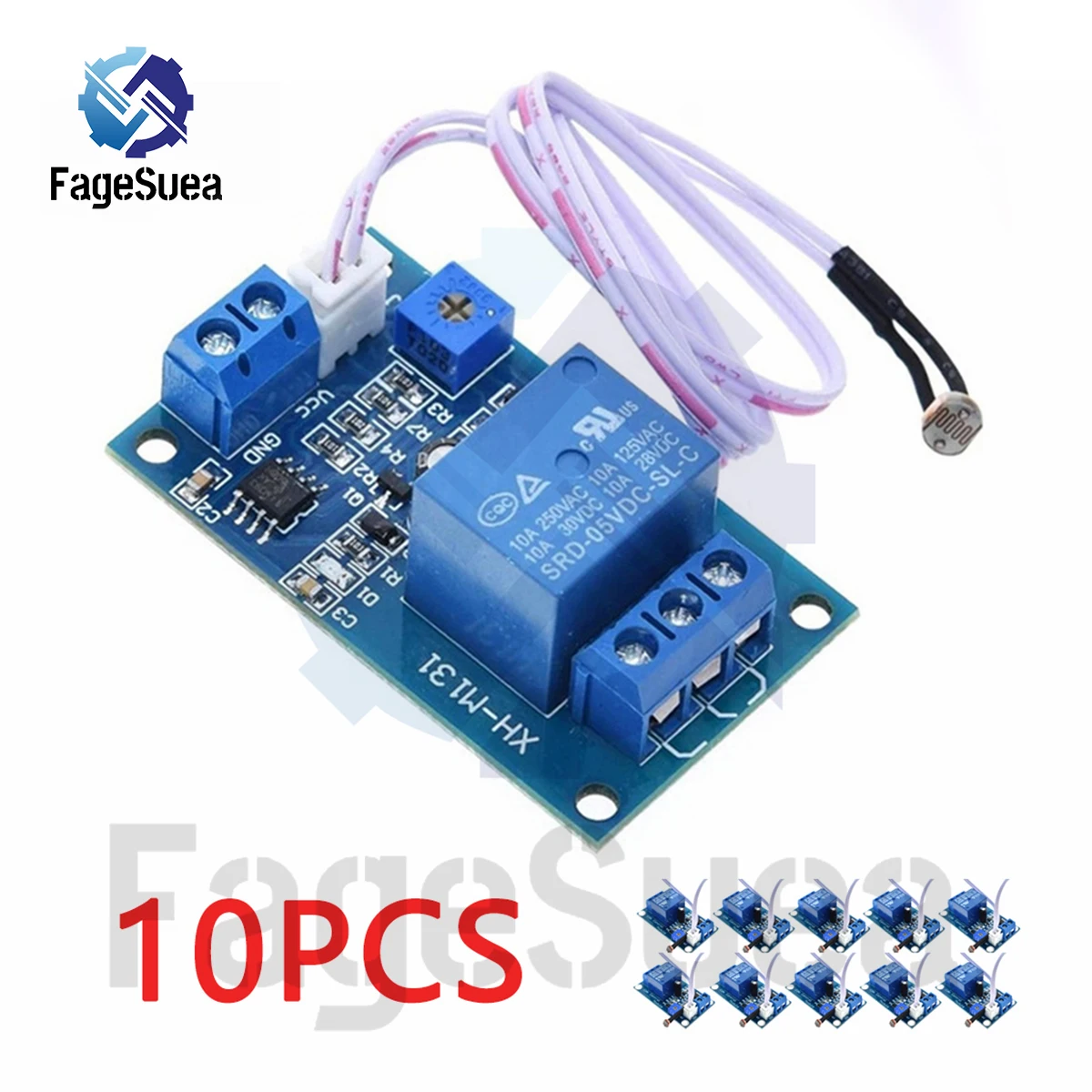 10PC XH-M131 Dc 5V …