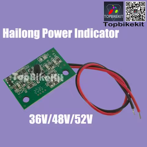 Hailong Battery Case Power indicator 36V / 48V / 52V for Hailong battery display Hailong 1 and Hailong 1-2 Battery