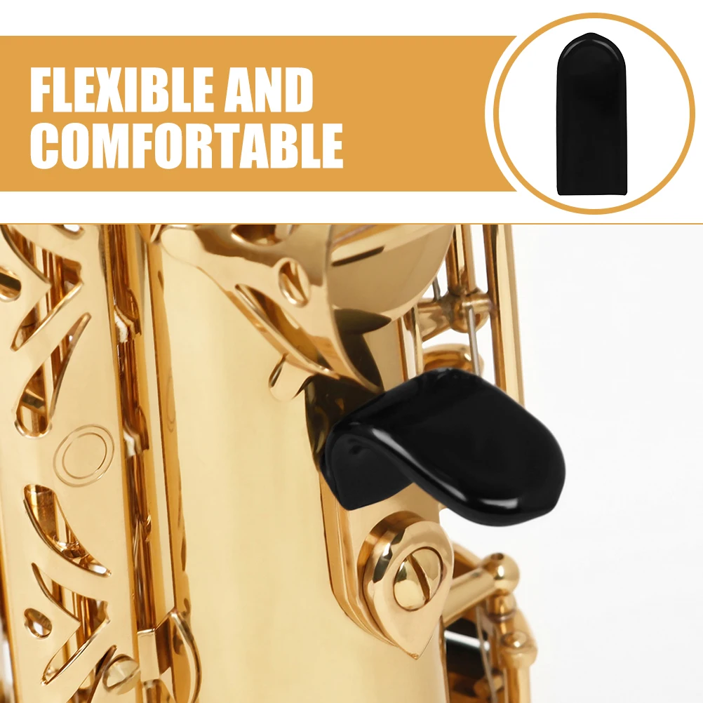 

7 Pcs Saxophone Finger Rest Thumb Cover Protective Pad Silica Gel Protectors for