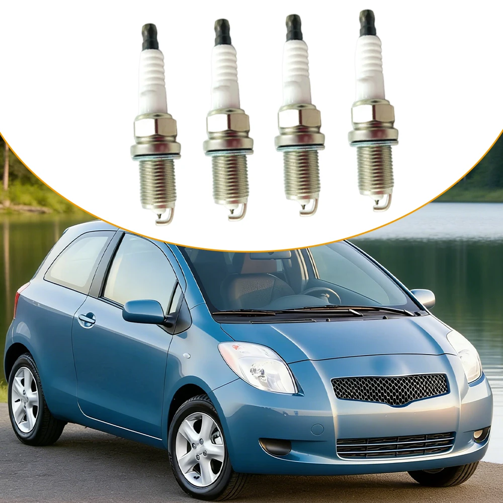 

4 pcs Spark Plugs 9091901240 SK16R11 90919 01240 For Toyota Corolla Matrix Prius Yaris MR2 Spyder Scion xB Car Accessories