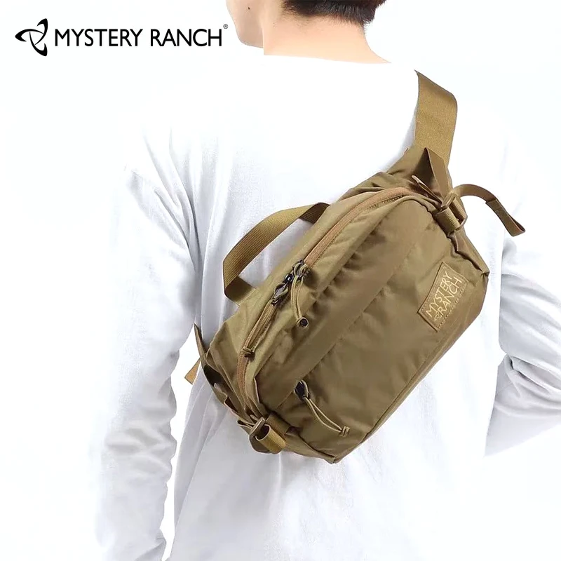 

Mystery Ranch Leaf Monkey Waist Bag 8L Single Shoulder Crossbody Hip Monkey Outdoor Gear Camouflage Travel Pack