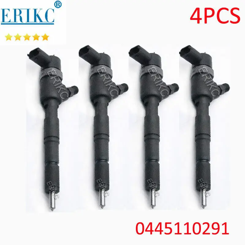 

4PCS 0445110291 Diesel Injector Nozzle 1112010-55D For BAW Fenix FAW LD Truck