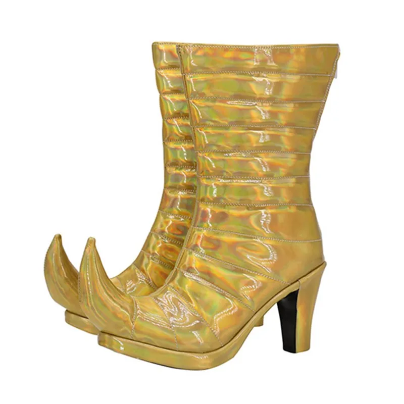 Chaussures de Cosplay Anime Dio Brando, bottes pour hommes et femmes, déguisement fantaisie d'halloween, Costumes de fête de carnaval, accessoires