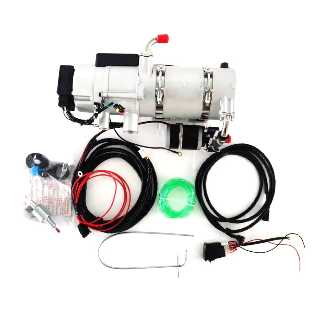 

OkyRie Car Heater 5/10/16.3/30/35KW Air Diesel Heater Engine Preheater Diesel Truck Preheating Water Heating Machine 12V 24V