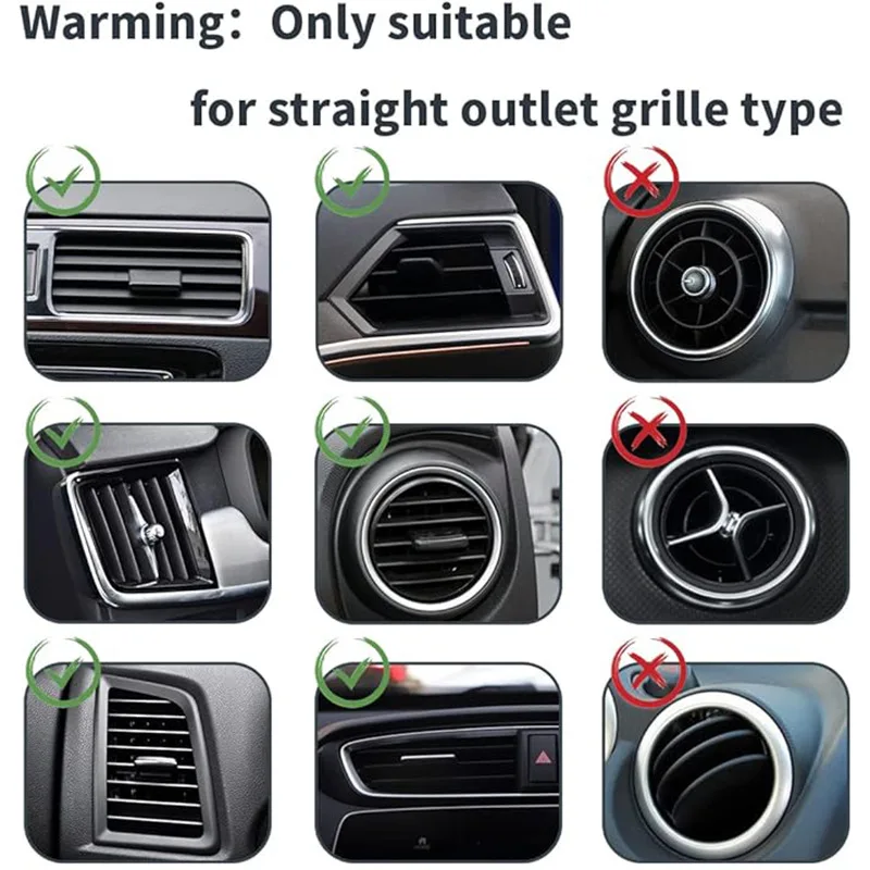 10Pcs 20cm Car Air Conditioner Outlet Decorative U Shape Moulding Trim Decor Strips Car Styling Car Door Edge Corner Protector