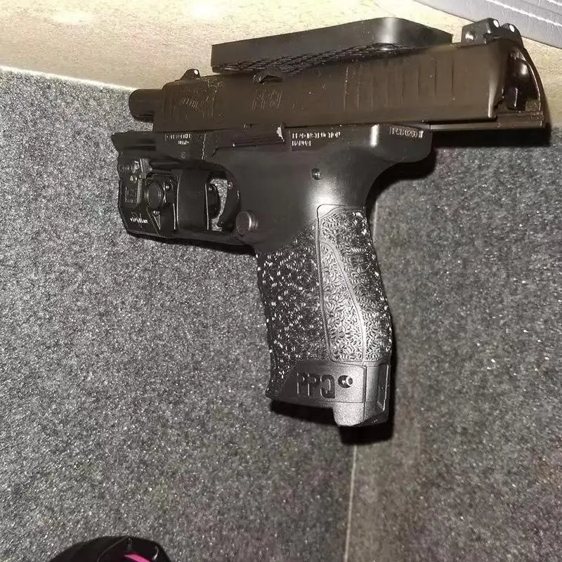 مغناطيس المسدس للمركبة - حامل سحب سريع مغناطيسي للبندقية، والمسدس، والمسدس حتى 35 رطلًا - حافظة سيارة تكتيكية #2