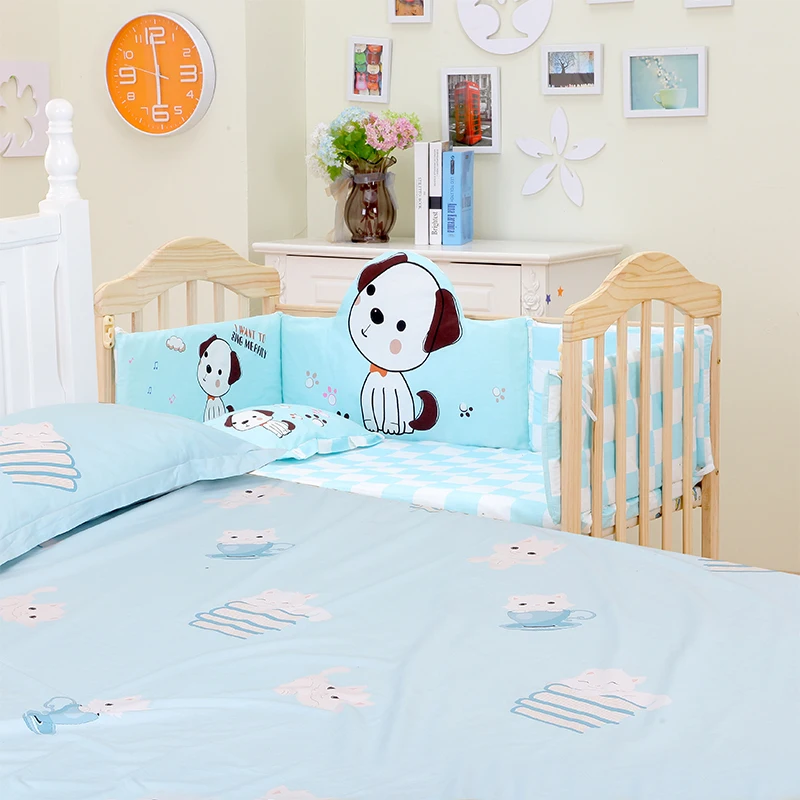 *Solid Wood Crib Paint-Free Environmentally Friendly Baby Bed Cradle Variable Can Be Spliced Large
