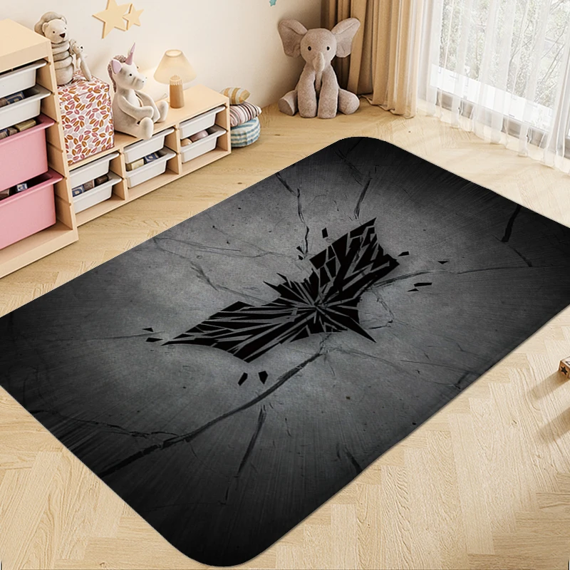 Custom Mat A-Batmans Living Room Rug Washable Non-slip Kitchen Mats Outdoor Entrance Doormat Anime Carpet Bedroom Rugs Bath Mat