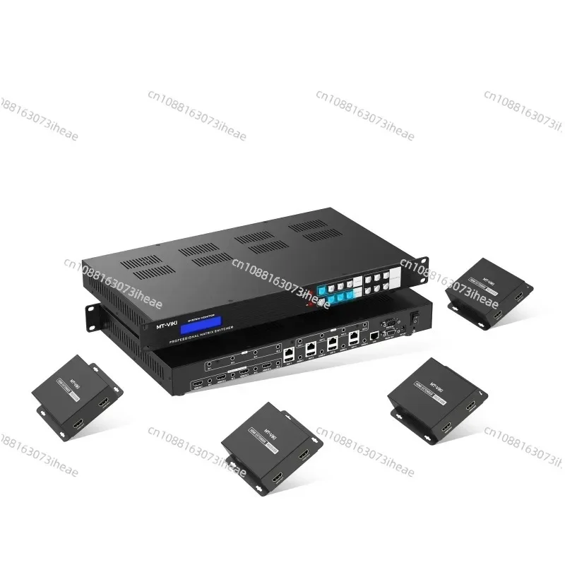 MT-VIKI 4K 60hz 4X4 4X8 matrix over Ethernet + 4 HDBaseT Receivers, available for 4x4 16x16 32x32 36x36 72x72