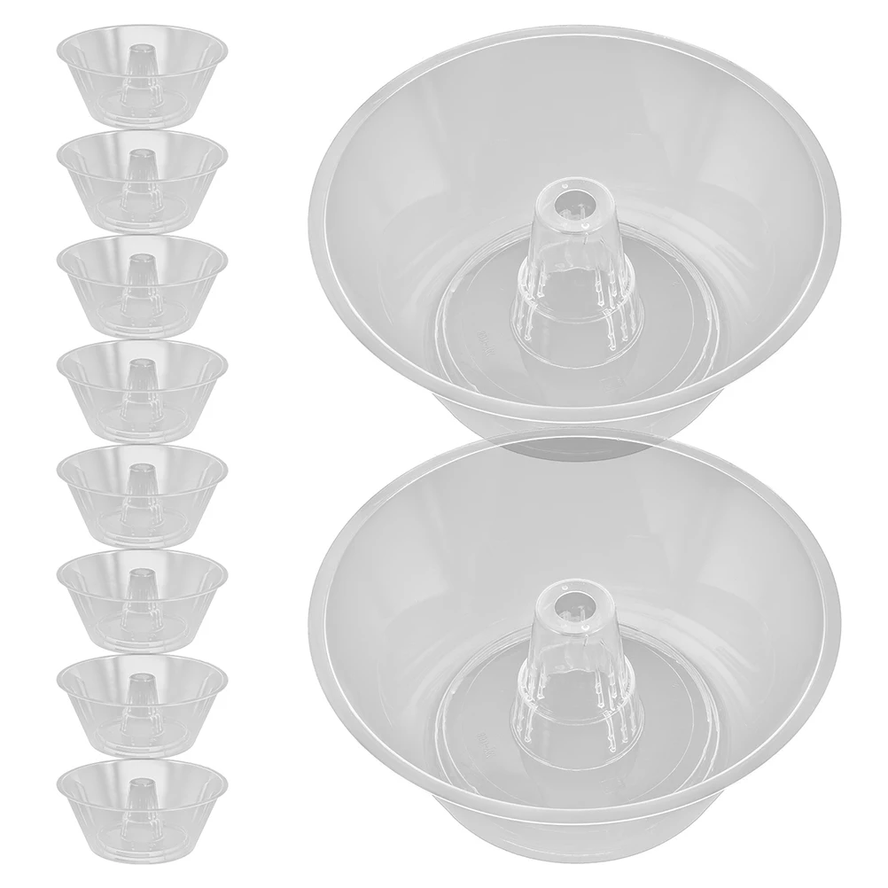 

25 Pcs Plastic Bowls Drink Cup Holder Craft Plastic Clear Bowls Party Snack Hard Soup Yogurt Ice Cream Serving Kitchen Bar