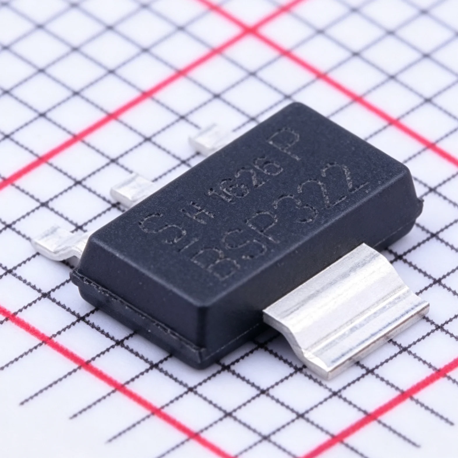 10PCS BSP322PH6327XTSA1 Marking BSP322 SOT223 1.8W 100V 1A 1Ω P-Channel NEW Original Field-Effect Transistor MOSFET BSP322PH6327