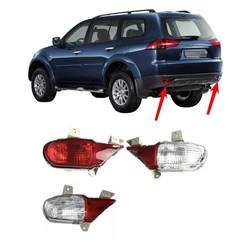 1 Piece Rear Fog Lamp for Pajero Sport 2007-2014 Kh Rear Bumper Lamps for Montero Sport Parking Lights 8336a073 8336a074