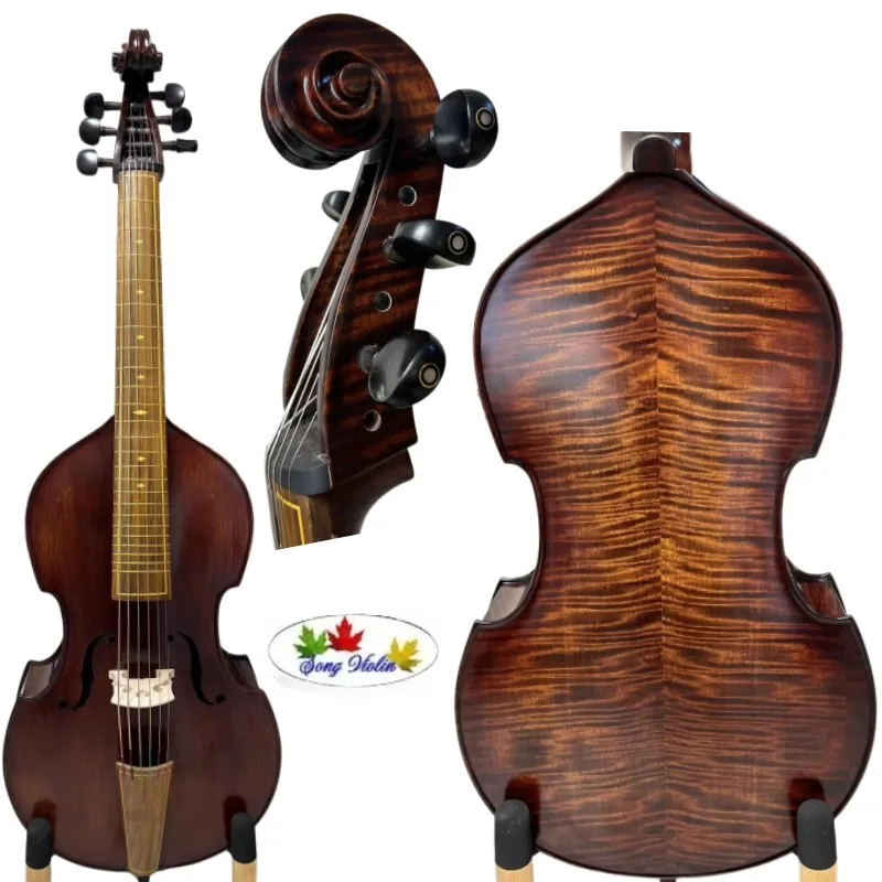 

SONG maestro hand-made 6 string 25" viola da gamba solid wood 1/2 cello