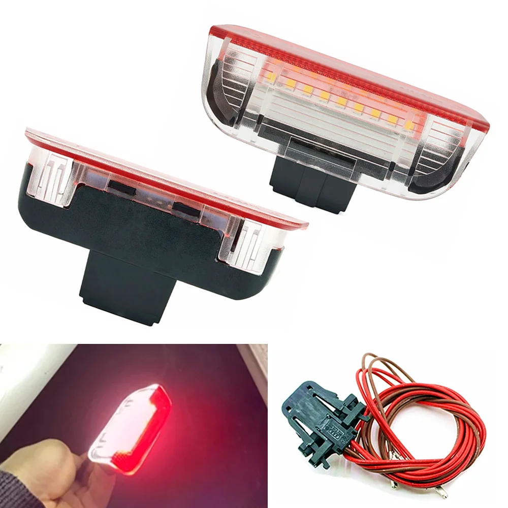 

Car LED Door Warning Light Welcome Projector for Golf 6 7 Jetta MK5 MK6 Passat B6 B7 CC TIGUAN Scirocco Eos Sharan